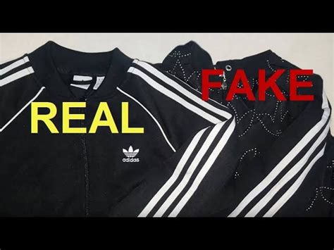 fake adidas vs real jacket|is real adidas a scam.